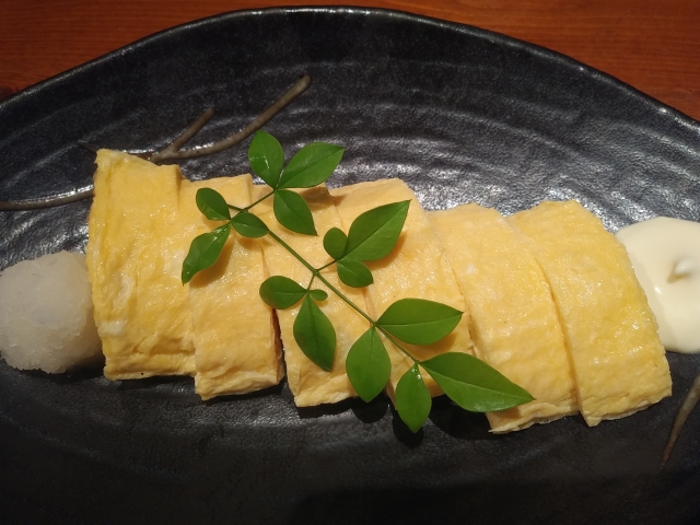 だし巻き卵 の画像